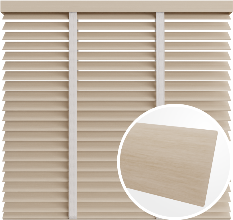 Żaluzja drewniana 50 mm <br>z taśmą<br> 5096 NUGAT