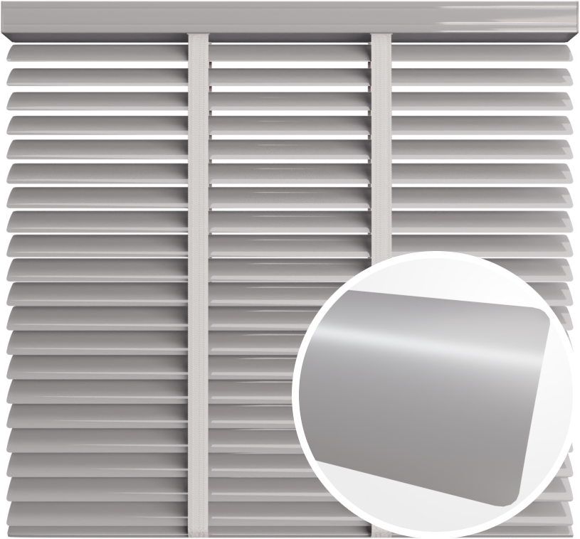 Żaluzja aluminiowa 50 mm <br>z taśmą <br> Z 50320 SZARY