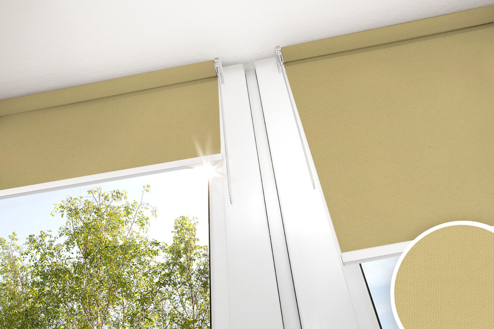 Piaskowa roleta termiczna