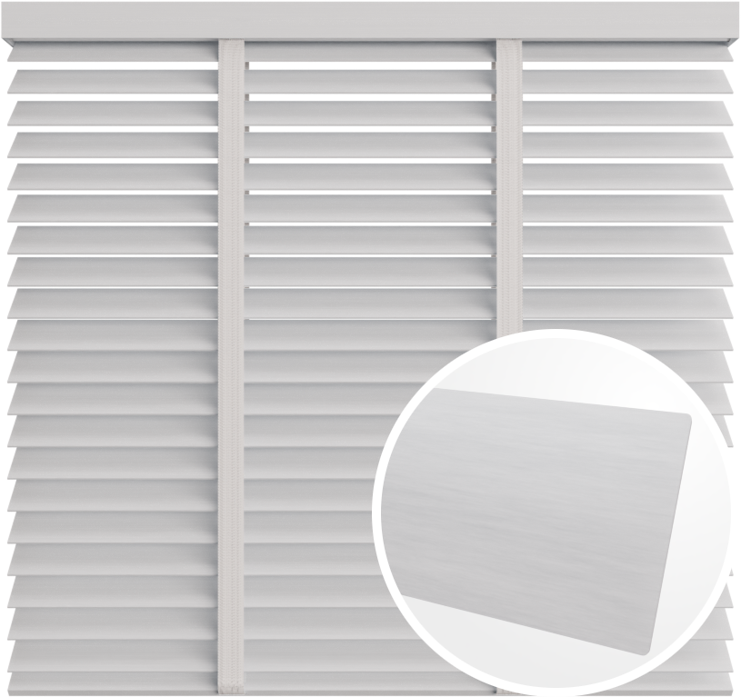 Żaluzja drewniana 50 mm <br>z taśmą<br> 5061 ŚNIEŻNOBIAŁY