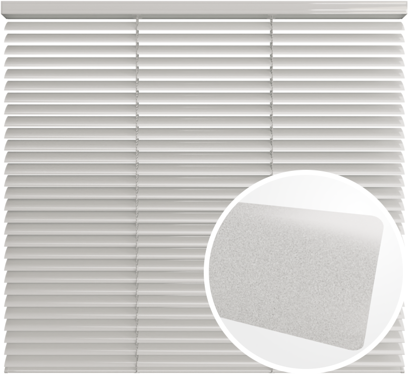 Żaluzja aluminiowa 35 mm<br> z drabinką sznurkową<br> Z35 417 SREBRNY BROKAT