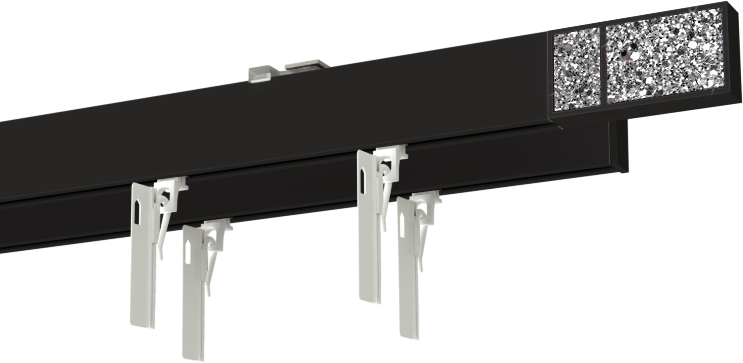 Karnisz Boss Black Diamond 