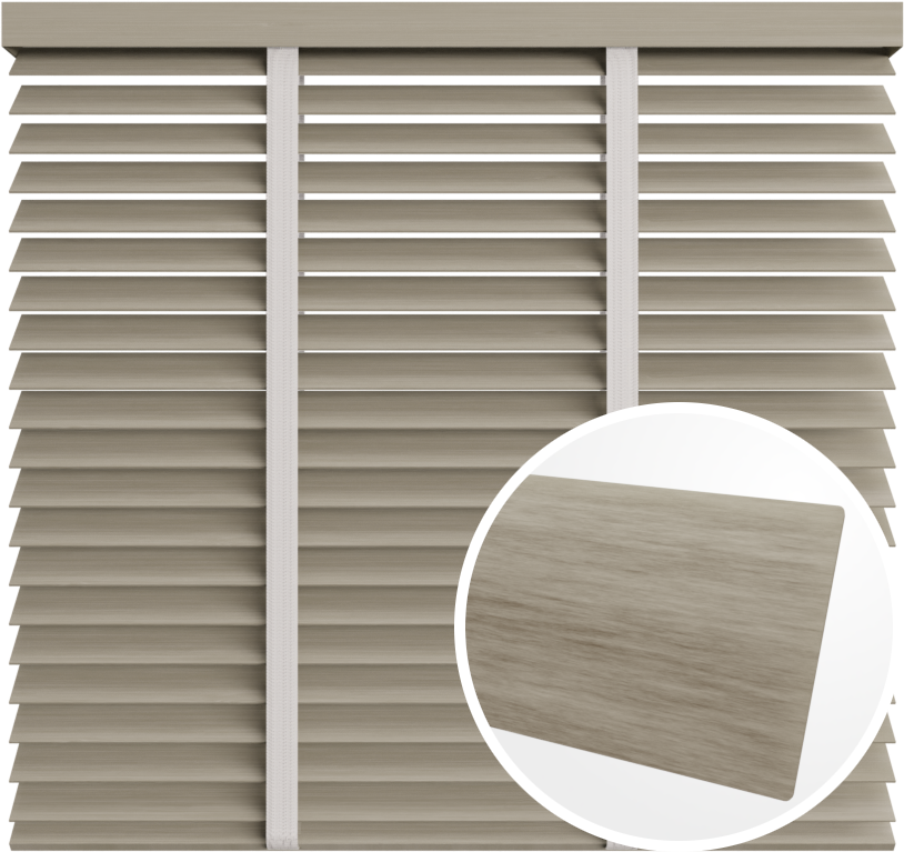 Żaluzja drewniana 50 mm <br>z taśmą<br> 5054 CHMURKA