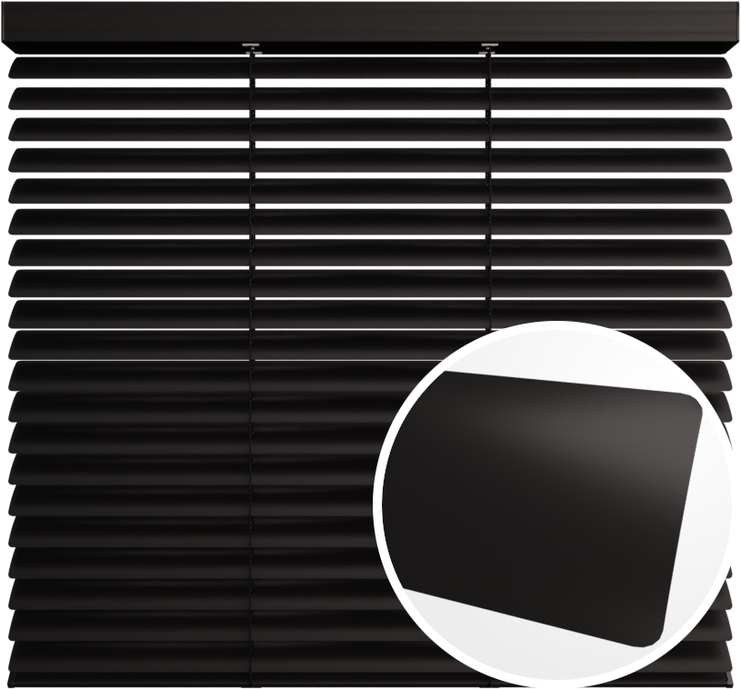 Żaluzja aluminiowa 50 mm<br>z drabinką sznurkową <br> Z 50220MAT Night Matowy