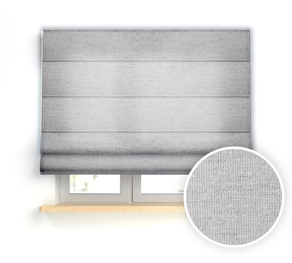 roleta rzymska na wymiar- Szary mukko