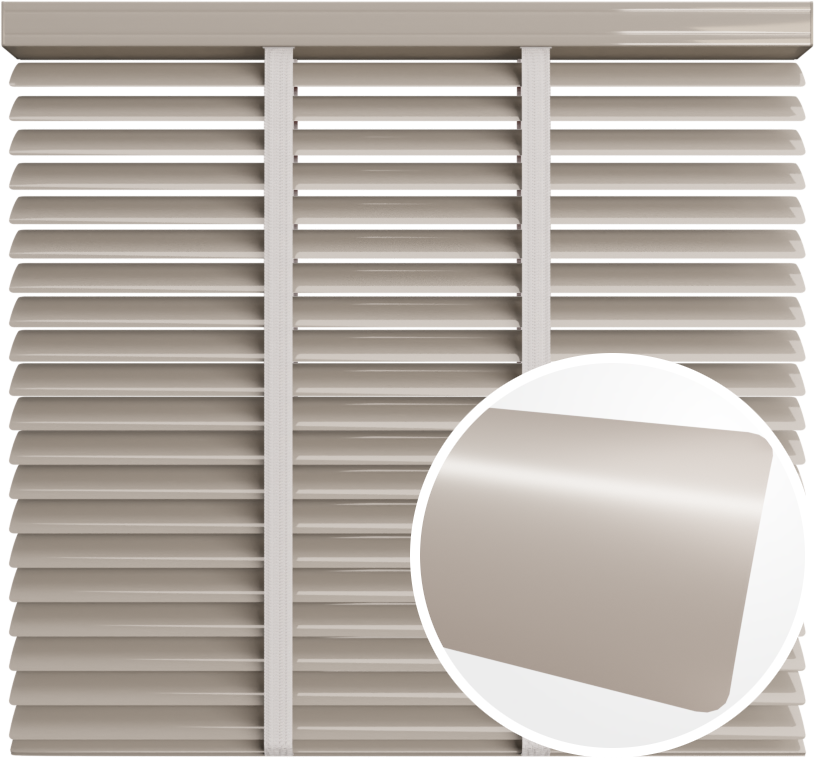 Żaluzja aluminiowa 50 mm <br>z taśmą <br> Z 50140 OYSTER BEŻOWY