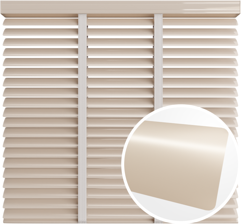 Żaluzja aluminiowa 50 mm <br>z taśmą <br> Z 50310 BEŻOWY