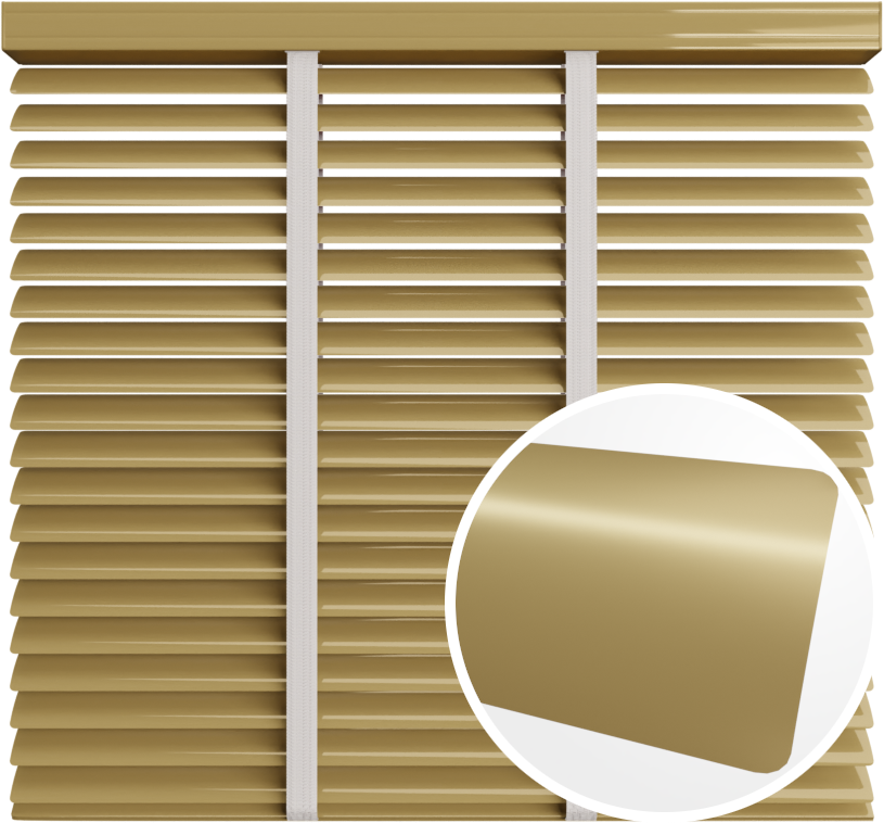 Żaluzja aluminiowa 50 mm <br>z taśmą <br> Z 50150 Champagne Beżowy