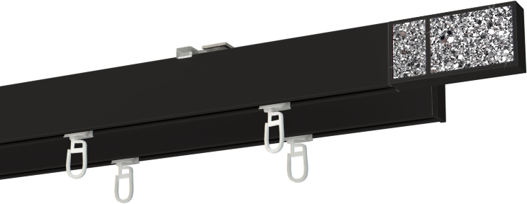 Karnisz Boss Black Diamond 