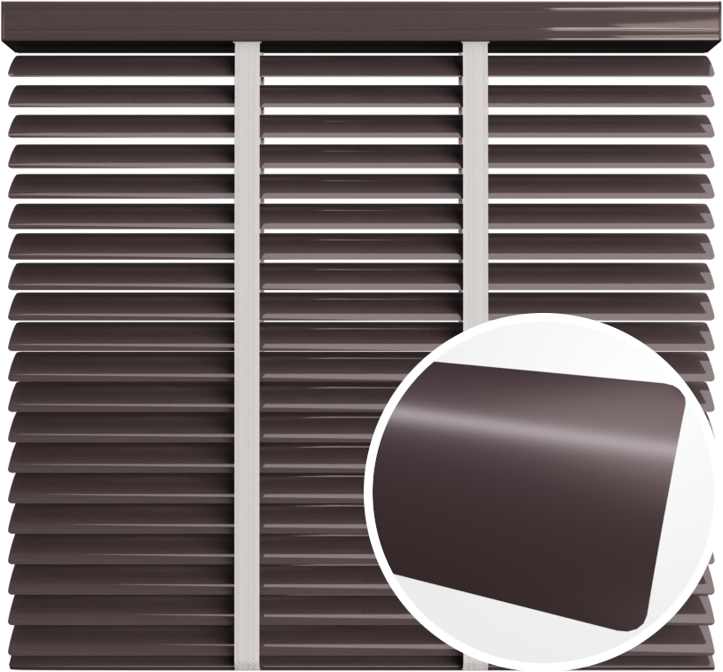 Żaluzja aluminiowa 50 mm <br>z taśmą <br> Z 50210 JAVA BRĄZ