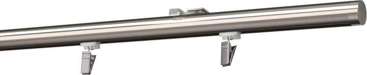 Szyna sufitowa jednotorowa okrągła - stal nierdzewna