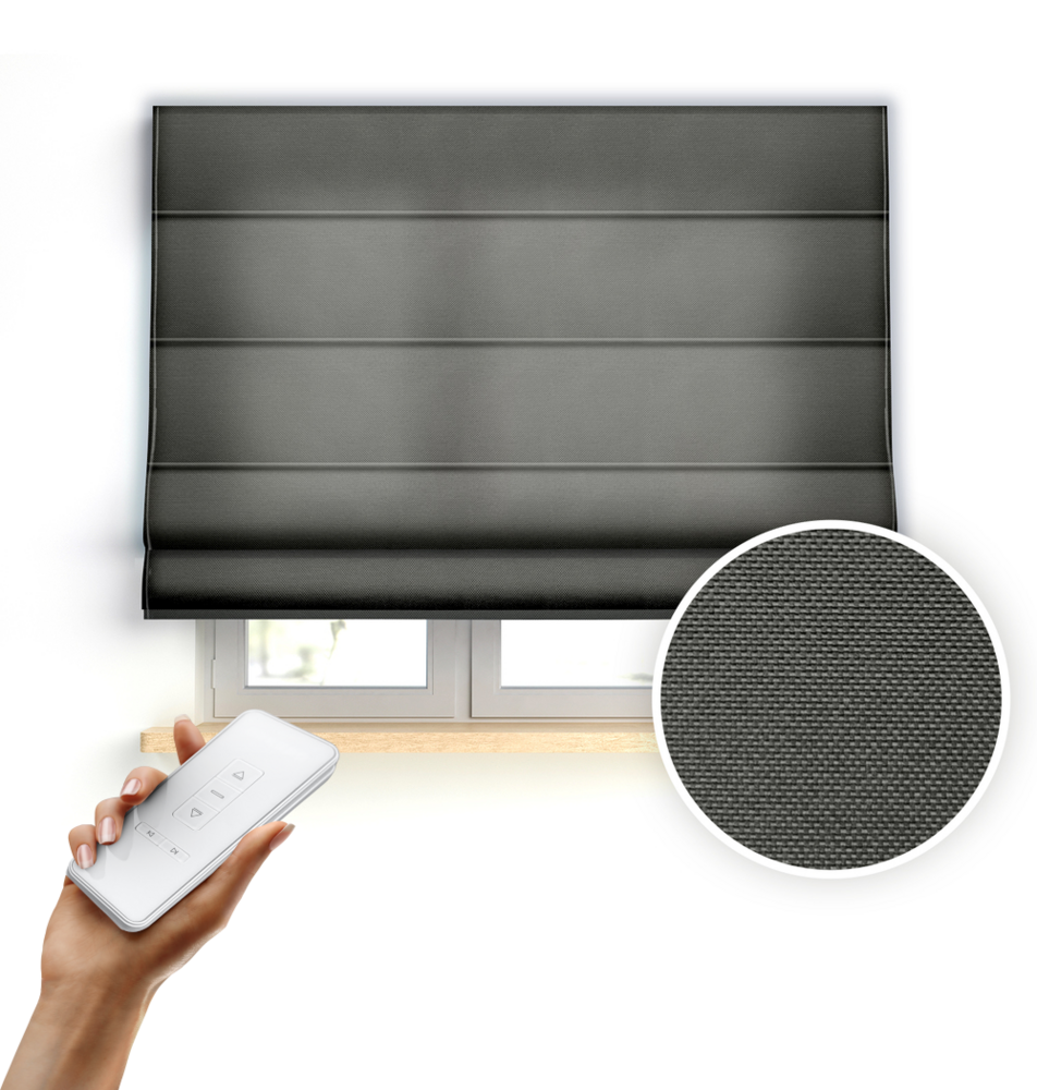 Roleta rzymska automatyczna Antracyt 5306