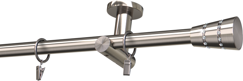 Karnisz sufitowy pojedynczy 19mm  Rapid