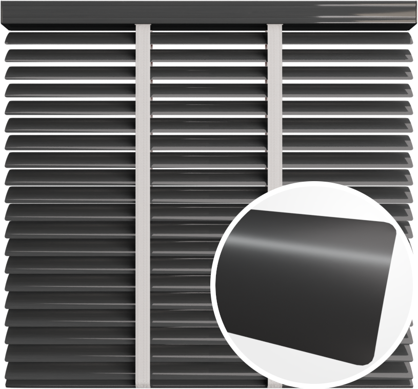 Żaluzja aluminiowa 50 mm <br>z taśmą <br> Z 50200 SHADOW SZARY