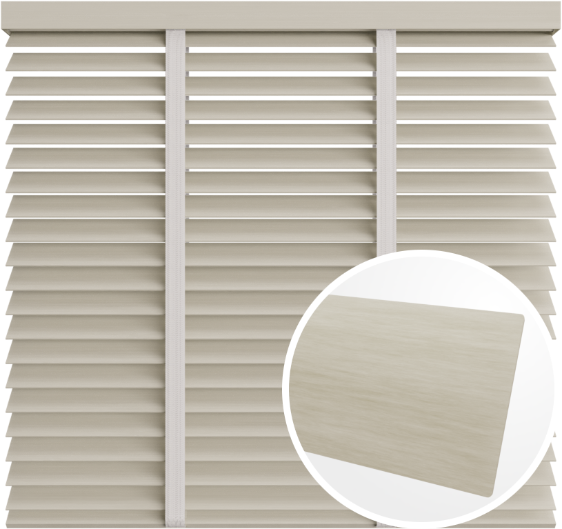 Żaluzja drewniana 50 mm <br>z taśmą<br> 5064 MGŁA
