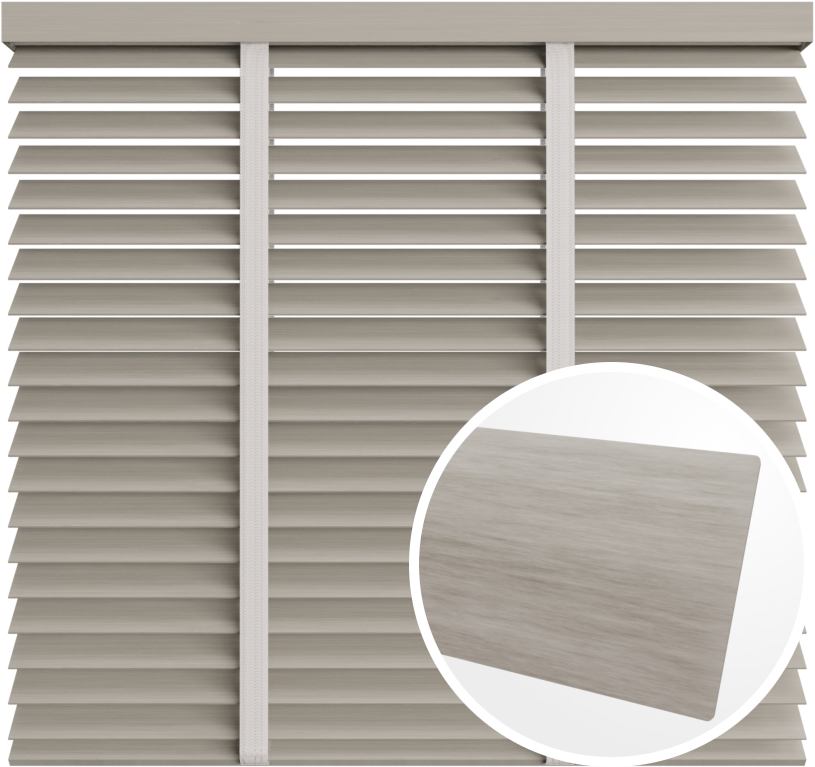 Żaluzja drewniana 50 mm <br>z taśmą<br> 5065 CHMURKA