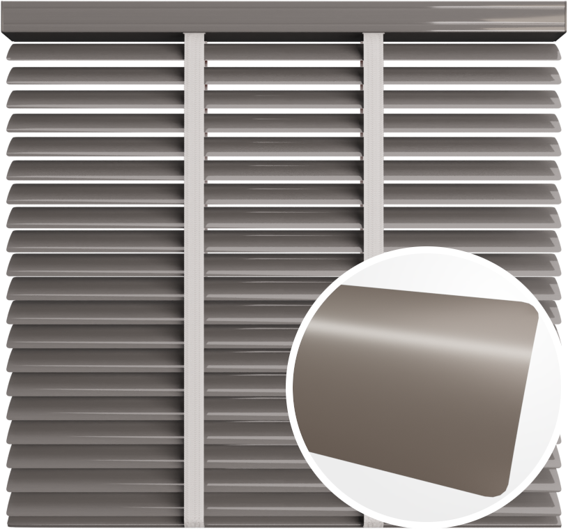 Żaluzja aluminiowa 50 mm <br>z taśmą <br> Z 50190 STONE SZARO-BEŻOWY
