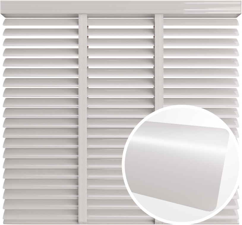 Żaluzja aluminiowa 50 mm <br>z taśmą <br> Z 50100 BIAŁY