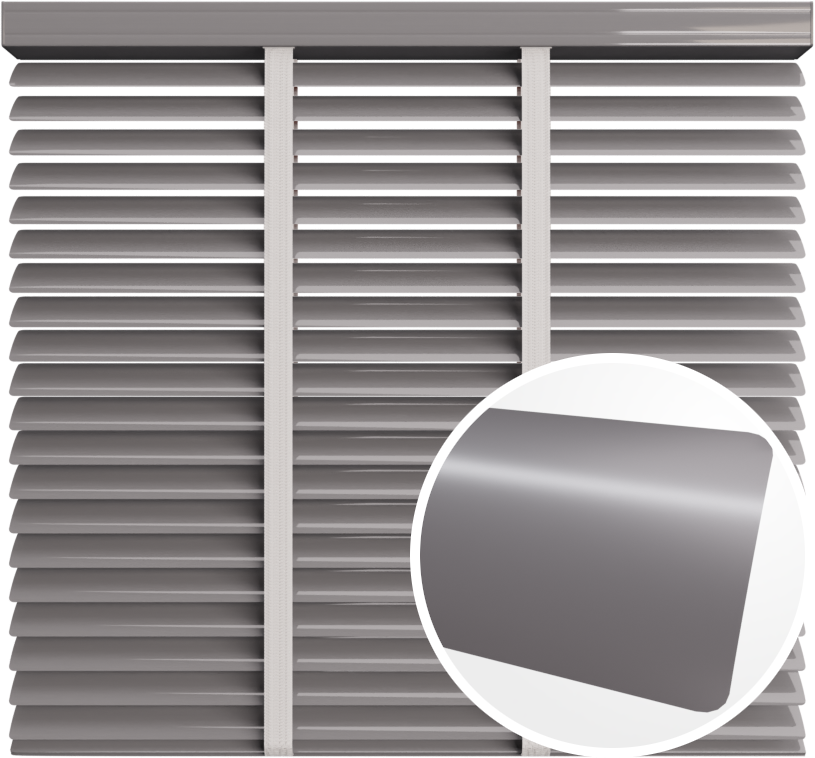Żaluzja aluminiowa 50 mm <br>z taśmą <br> Z 50120 Srebrny 