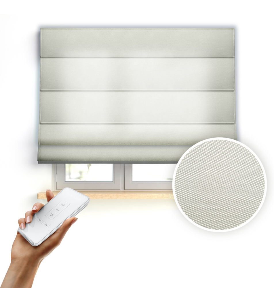 Roleta rzymska automatyczna Jasny szary 5324