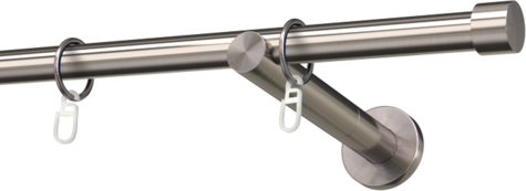 Karnisze metalowe Ø25