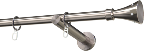 Karnisze metalowe Ø25