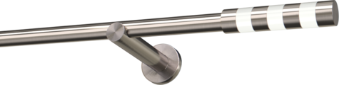 Karnisze metalowe Ø25