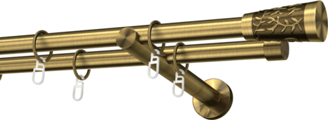 Karnisze metalowe Ø25