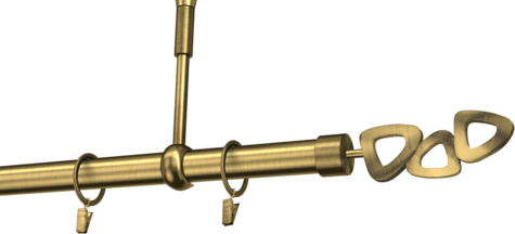 Karnisze metalowe Ø25