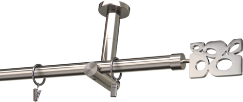Karnisze metalowe Ø25