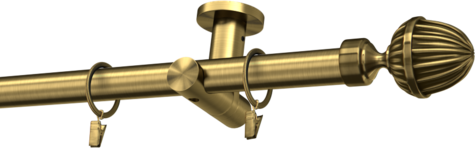 Karnisze metalowe Ø25