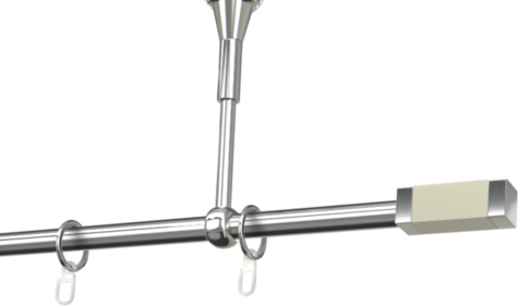 Karnisze metalowe Ø25