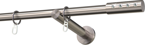 Karnisze metalowe Ø25