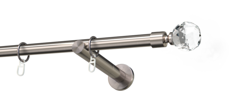 Karnisze metalowe Ø25
