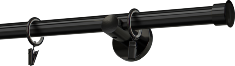 Karnisze metalowe Ø25