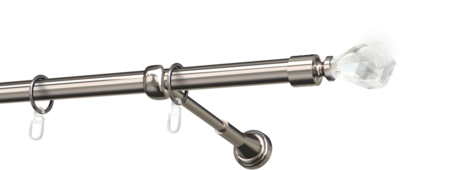 Karnisze metalowe Ø25