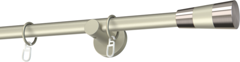 Karnisze metalowe Ø25