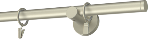 Karnisze metalowe Ø25