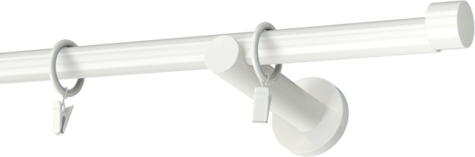 Karnisze metalowe Ø25