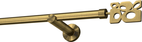 Karnisze metalowe Ø25