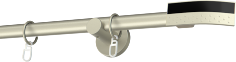 Karnisze metalowe Ø25