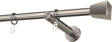 Karnisze metalowe Ø25