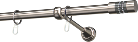 Karnisze metalowe Ø25