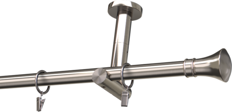 Karnisze metalowe Ø25