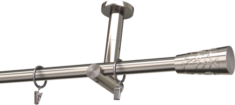 Karnisze metalowe Ø25