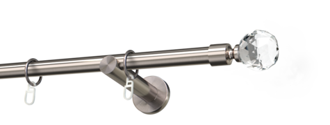 Karnisze metalowe Ø25