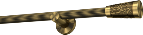 Karnisze metalowe Ø25