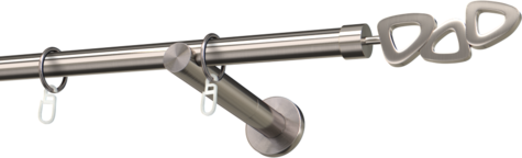 Karnisze metalowe Ø25