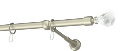 Karnisze metalowe Ø25