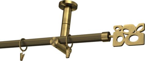 Karnisze metalowe Ø25